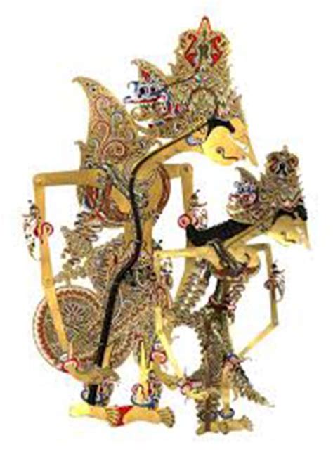 Wayang = Shadow Puppets by Sang Tu our Balinese Cultural Liaison - Bali Silent Retreat