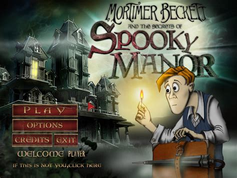 Mortimer Beckett and the Secrets of Spooky Manor | macgamestore.com