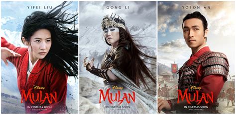 PHOTOS: Disney Releases New Character Posters For "Mulan" - WDW News Today