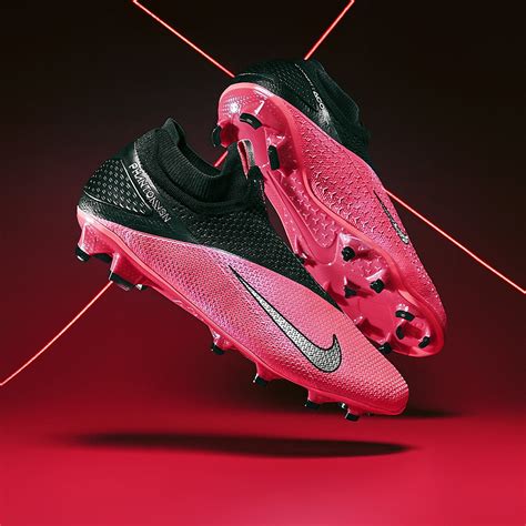 Nike Phantom Vision II Elite DF FG - Laser Crimson/Metallic Silver ...