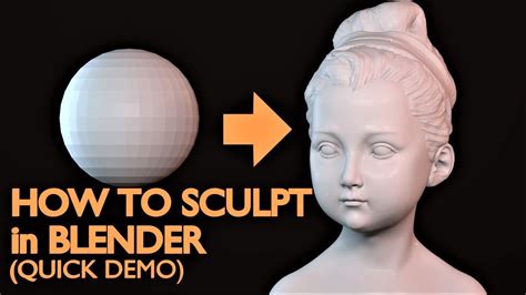 How to sculpt in blender - YouTube