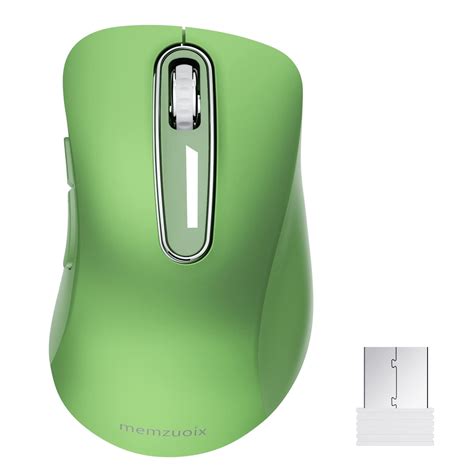 memzuoix Wireless Mouse, 5 Button 1200 DPI Mobile Optical Mouse ...