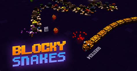 Blocky Snakes - Speel Blocky Snakes op CrazyGames