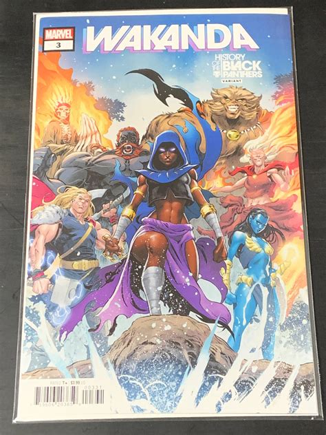 Wakanda 3 Marvel 2022 History of the BP Variant – Chaotic Comics