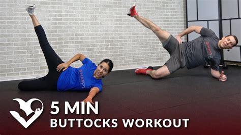 5 Min Buttocks Workout for Men & Women - 5 Minute Butt Exercises & Glutes Workout at Home - NY ...