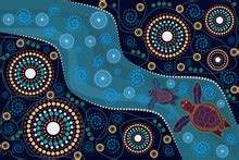 Aboriginal Art Illustration Free Stock Photo - Public Domain Pictures