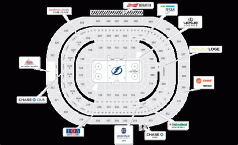 Tampa Bay Lightning Home Schedule 2019-20 & Seating Chart ...