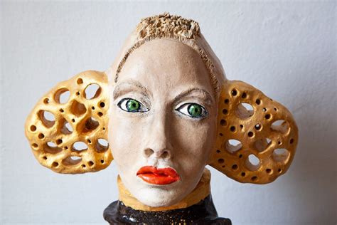 Ceramic Sculpture lisa Handmade Ceramic High Art - Etsy