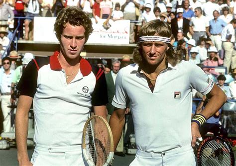 John McEnroe and Björn Borg | Borg, Bjorn borg, Vintage tennis