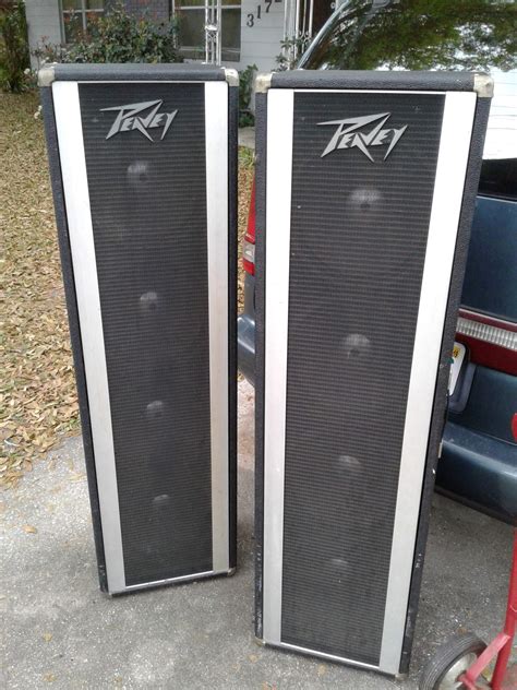 Peavey 410 column speakers specs