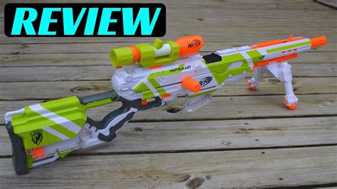 [REVIEW] NERF MODULUS LONGSTRIKE (with N-Strike ELITE Performance?!) - YouTube