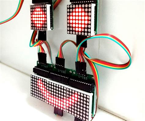 Controlling LED Matrix Array With Arduino Uno (Arduino Powered Robot ...