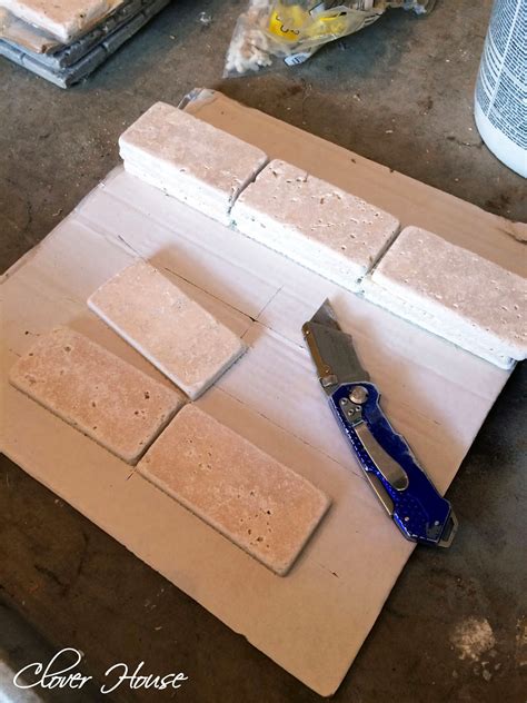 Clover House: DIY Mosaic Tile Backsplash