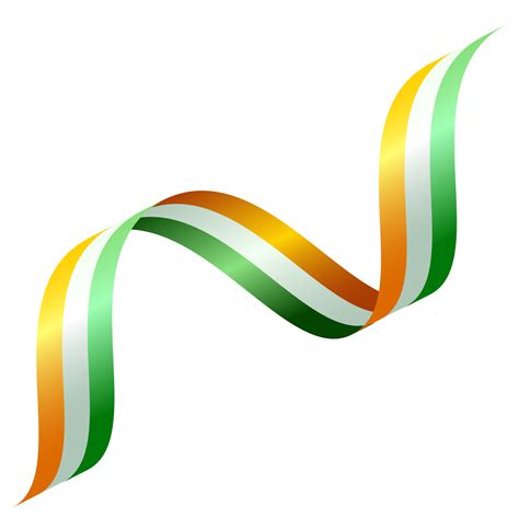 India flag ribbon 19775154 PNG