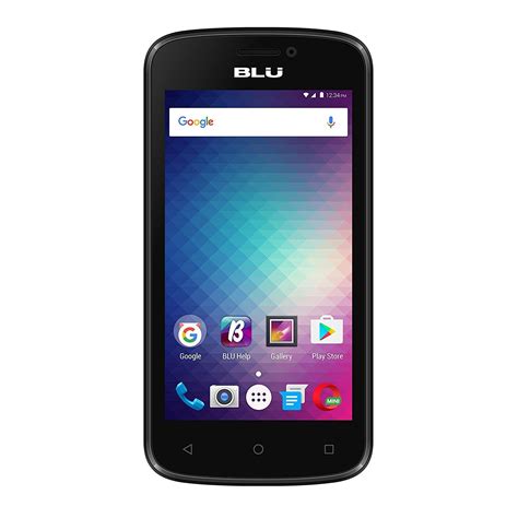 Refurbished BLU Advance 4.0M Unlocked GSM Quad-Core Phone - Black ...