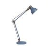 Monty 1 Light Blue Desk Lamp