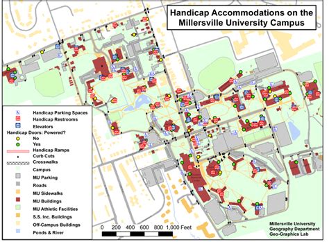 Millersville University Campus Map