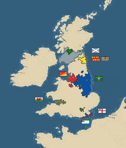 Fallout: Dawn of the Sun ( England Fallout Map, Lore in comments ) ( Attempt 1 ) : imaginarymaps