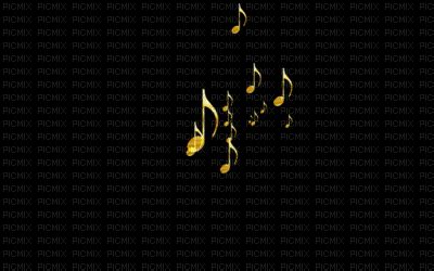 Animated Music Notes Background