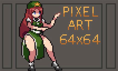 Design a 64x64 pixel art character for you by Htauluath | Fiverr