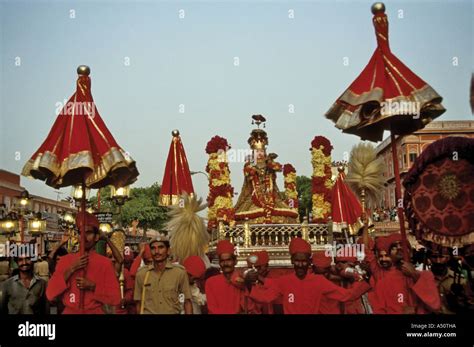 Gangaur festival Rajasthan India Stock Photo - Alamy