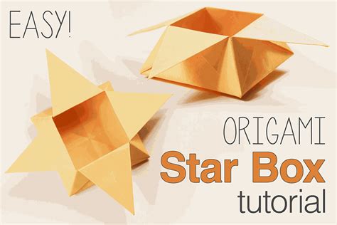 How to Make a Traditional Origami Star Box