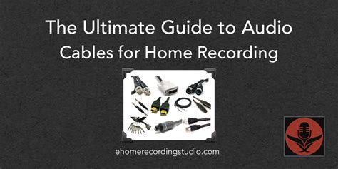 Audio Cables 101: The Ultimate Buyer's Guide