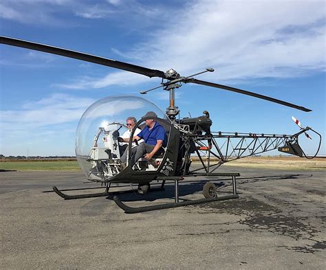 This 1951 Bell 47 Helicopter Was in MASH, Then Went On to Count Cattle - autoevolution