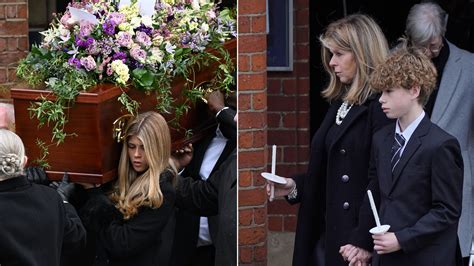 Derek Draper funeral: Kate Garraway's daughter carries coffin, Elton ...