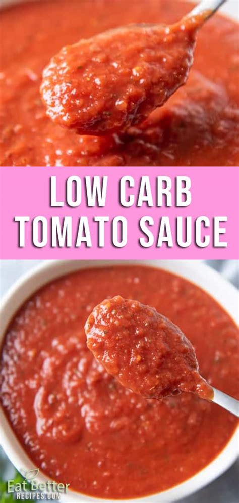 Low Carb Homemade Tomato Sauce in 5 Minutes KETO, NO ADD SUGAR