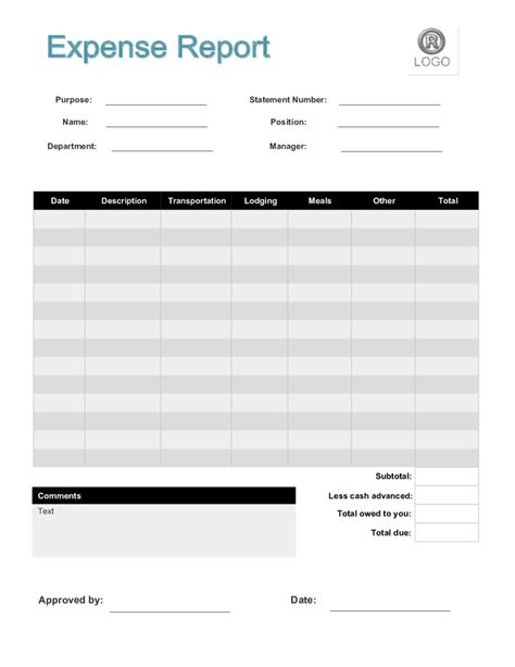 2024 Expense Report Form - Fillable, Printable PDF & Forms | Handypdf