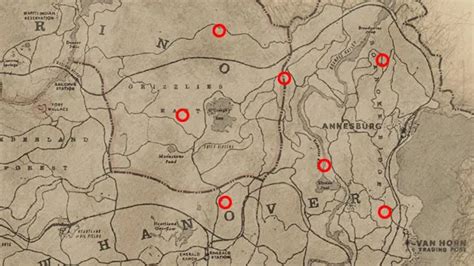 Red Dead Redemption 2 Dinosaur Bone Locations - GameRevolution