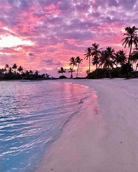 Follow @earthfever for top travel content. Cotton candy sunsets Niyama ...