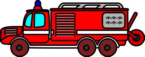 Picture Royalty Free Library Car Fire Engine Coloring - Clip Art Library