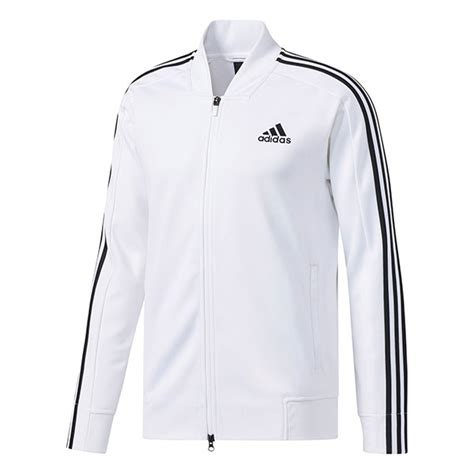 Adidas Men's Sport ID Track/Tennis Bomber Jacket (White)