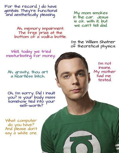 Famous Quotes From Sheldon. QuotesGram