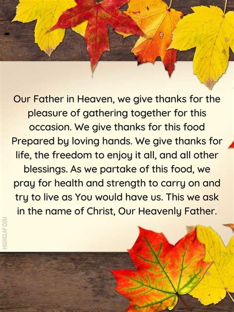 25 Best Thanksgiving Prayers And Blessings Of Gratitude