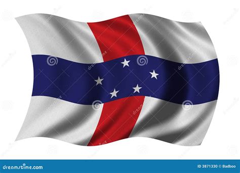 Flag Of The Netherlands Antilles Stock Photo - Image: 3871330