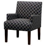 Dolce Upholstered Accent Chairs with Arms - Home Furniture Design