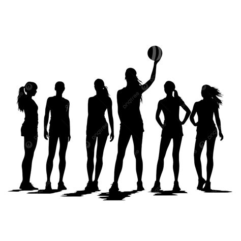 The Volleyball Player Team Silhouette Png, Volleyball, Silhouette ...