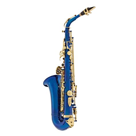 Elkhart 100AS Student Alto Saxophone, Blue at Gear4music