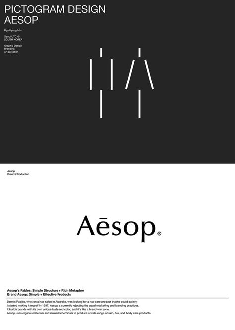 Aesop Pictogram Design on Behance | Pictogram design, Pictogram ...