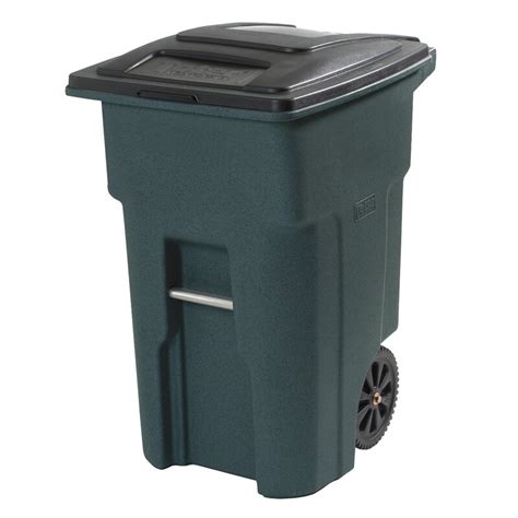 Toter Residential Heavy Duty Two Wheeled Curbside Trash & Recycling Bin & Reviews | Wayfair