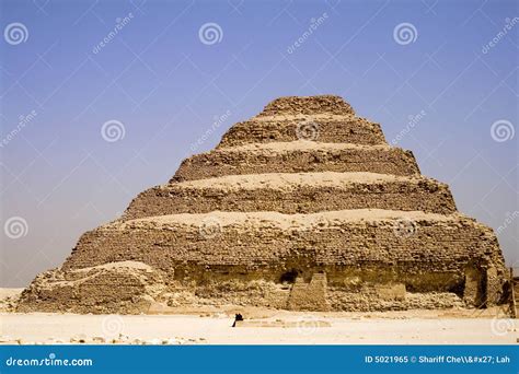 The Step Pyramid of Djoser stock image. Image of exterior - 5021965