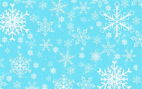 Snowflakes wallpaper - Vector wallpapers - #25692