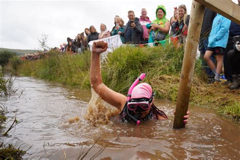 In Pictures: Making a splash at the World Bog Snorkelling Championships ...