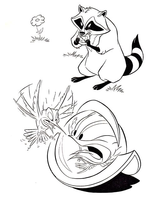 Disney Meeko Coloring Pages