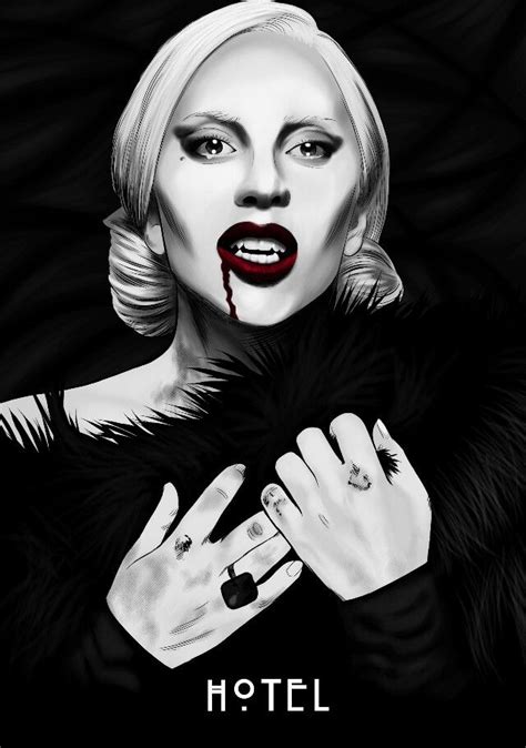 Lady Gaga as The Countess in AHS: Hotel | Lady gaga american horror story, American horror story ...