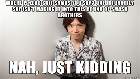 Sakurai loves trolling. | Masahiro Sakurai | Know Your Meme