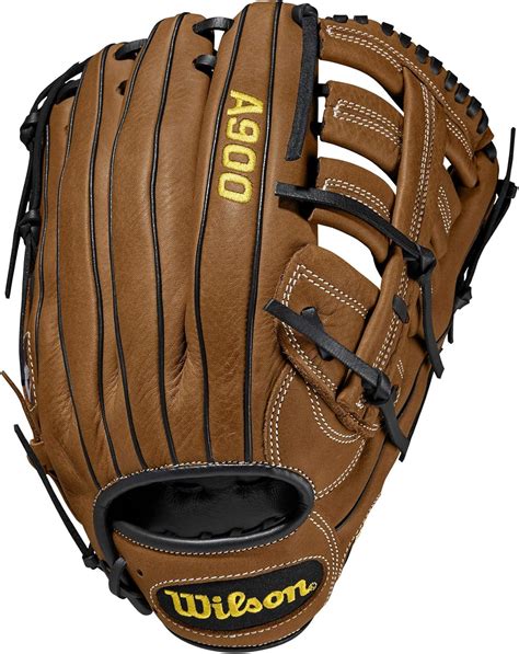 Wilson Men's A900 Baseball Gloves, British Tan/Black, 12.5 Inch: Amazon.co.uk: Sports & Outdoors